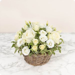 colombe composition de deuil livraison 123fleurs