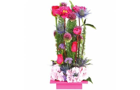 Composition florale livraison agitateur floral comparateur de fleurs bloomyrama