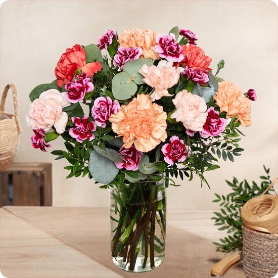 bouquet œillets 123fleurs comparaison bloomyrama