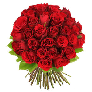 brassee de 50 roses rouges Florajet fleurs romantiques et passion disponible sur le comparateur bloomyrama
