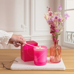 Coffret bougie fleurs séchées bouquet Wildflowers Interflora vu sur le comparateur bloomyrama