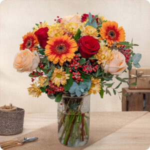 Bouquet Fauve livraison 123fleurs comparateur de fleurs bloomyrama