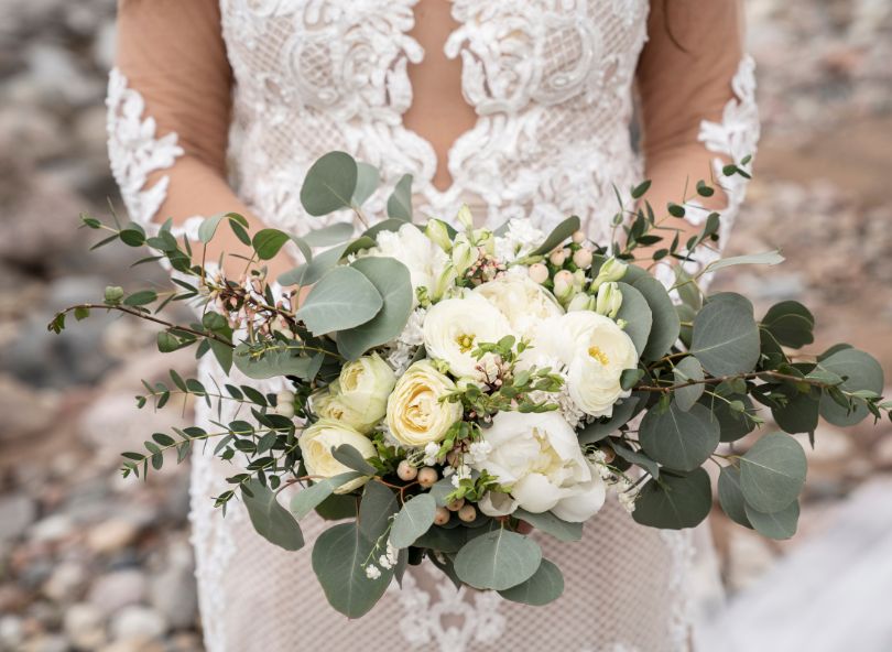 Bouquet de la mariée blanc mariage fleurs comparateur bloomyrama