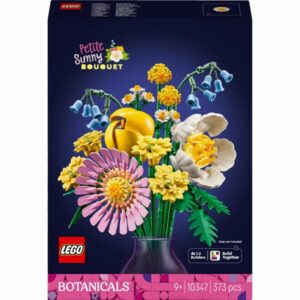 Petit bouquet ensoleillé LEGO Botanique fleurs décoratives pastel à assembler Florajet disponible sur le comparateur bloomyrama