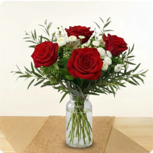 Bouquet roses rouges 123fleurs comparateur de fleurs bloomyrama