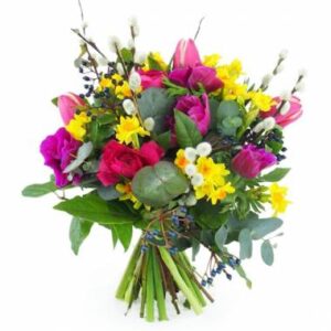 bouquet de saison Chatou jonquilles, de tulipes et de renoncules Agitateur floral comparateur bloomyrama