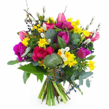 bouquet de saison Chatou jonquilles, de tulipes et de renoncules Agitateur floral comparateur bloomyrama