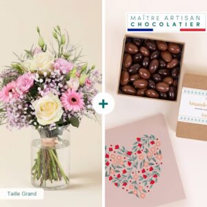 coffret je t'aime maman Interflora à comparer sur bloomyrama